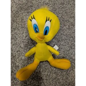 Vintage Ace Novelty 1998 Looney Tunes Tweety‎ Bird Plush 9" Stuffed Animal Toy